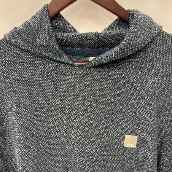 Mens Bench blue hoodie sz XL - Picture 2 of 4